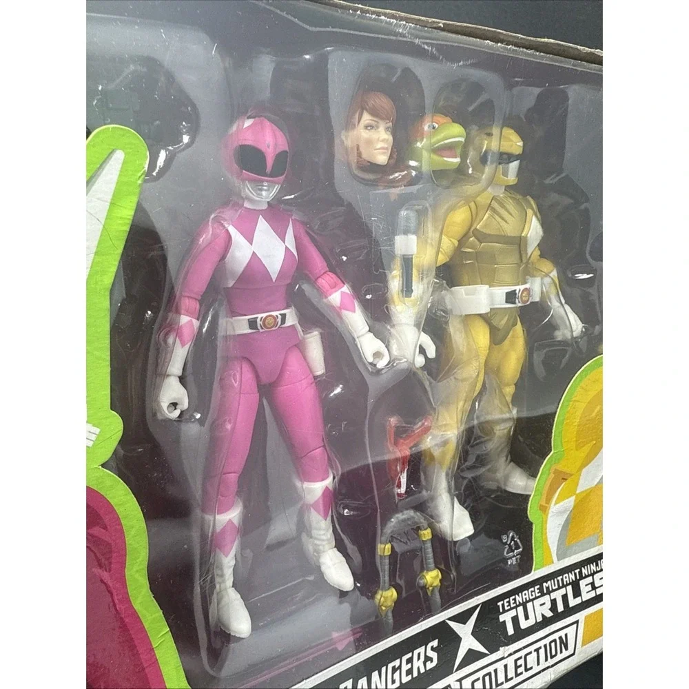 Power Rangers X Teenage Mutant Ninja Turtles Lightning Collection Morphed *Read*